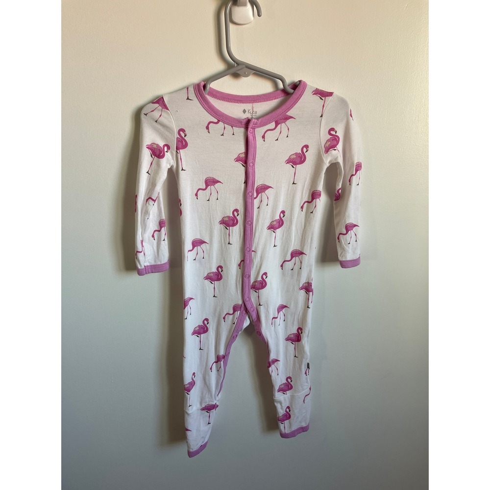 Kyte Baby Flamingo Bamboo Romper 12-18 Months